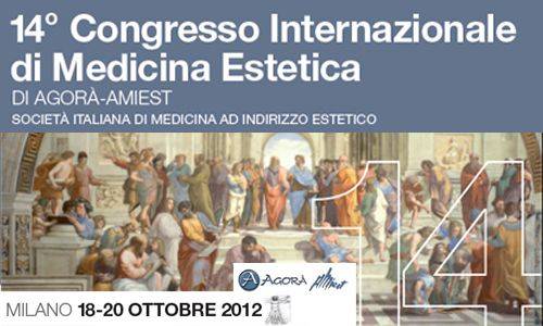 14° Congresso Internazionale di Medicina Estetica organizzato da “Agorà – Amiest” (Società Italiana di Medicina ad Indirizzo Estetico)